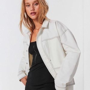 Urban Outfitters Contrast Stitch Jacket!
